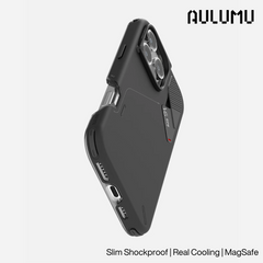Aulumu A16 Slim Shockproof Case for iPhone 16 Pro Max Series | Real Cooling | MagSafe