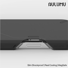 Aulumu A16 Slim Shockproof Case for iPhone 16 Pro Max Series | Real Cooling | MagSafe