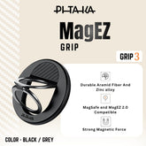 PITAKA - MagEZ Grip 3 - Black / Grey