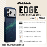 PITAKA - Nearfield Blue 01 Edge Case For iPhone 18 Pro Max - Milky Way Galaxy 2.0