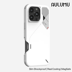 Aulumu A16 Slim Shockproof Case for iPhone 16 Pro Max Series | Real Cooling | MagSafe