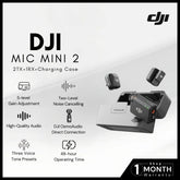 DJI - Mic Mini 2 (2 TX + 1 RX + Charging Case)