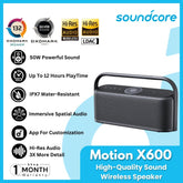 ANKER - SOUNDCORE Motion X600 Wireless Speaker - Black