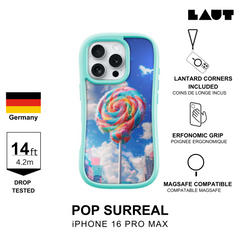 LAUT POP SURREAL case for iPhone 16 Pro Max