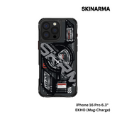 Skinarma iPhone 16 Pro 6.3" Ekho (Mag-Charge) Case - Black