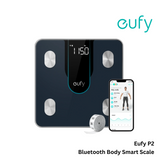 ANKER - EUFY P2 Bluetooth Smart Body Scale - Black