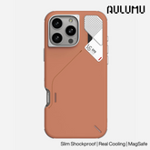 Aulumu A16 Slim Shockproof Case for iPhone 16 Pro Max Series | Real Cooling | MagSafe