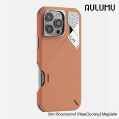 Aulumu A16 Slim Shockproof Case for iPhone 16 Pro Max Series | Real Cooling | MagSafe