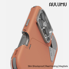 Aulumu A16 Slim Shockproof Case for iPhone 16 Pro Max Series | Real Cooling | MagSafe