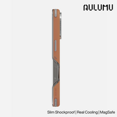 Aulumu A16 Slim Shockproof Case for iPhone 16 Pro Max Series | Real Cooling | MagSafe