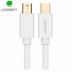 UGREEN - MD111 Mini DP Male To Male Cable (2M) - White