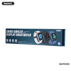 REMAX WATCH 13 Chirei Series Curved Screen AMOLED Display Smartwatch(Silver)