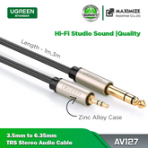 UGREEN - AV127 3.5MM TO 6.35MM TRS Stereo Audio Cable (3M)