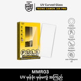 REMAX - MMR03 UV Curved Tempered Glass - TECNO CAMON 30S PRO