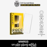 REMAX - MMR03 UV Curved Tempered Glass - INFINIX HOT 50 PLUS