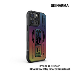 Skinarma iPhone 16 Pro 6.3" Kira Kobai (Mag-Charge+Gripstand) Case - Hologram
