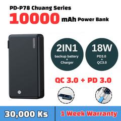 PRODA PD-P78 10000mAh CHUANG SERIES POWER BANK 10000mAh - Tarnish