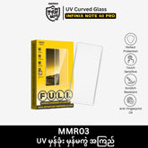 REMAX - MMR03 UV Curved Tempered Glass - INFINIX NOTE 40 PRO