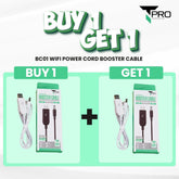T PRO BC01 WIFI POWER CORD BOOSTER CABLE - WHITE