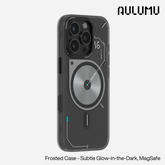 iPhone 16 Pro Max >> AULUMU A16 Frosted Case - Translucent Gray