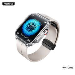REMAX WATCH 13 Chirei Series Curved Screen AMOLED Display Smartwatch(Silver)