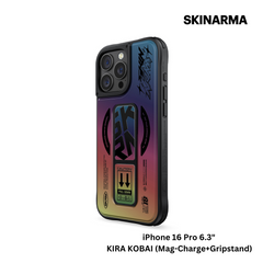 Skinarma iPhone 16 Pro 6.3" Kira Kobai (Mag-Charge+Gripstand) Case - Hologram