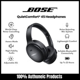 BOSE - QuietComfort 45 Noise Cancelling Headphone - Black