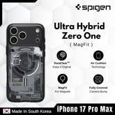 Spigen - Ultra Hybrid MagFit Zero One Case For iPhone 17 Pro Max - Zero One Black