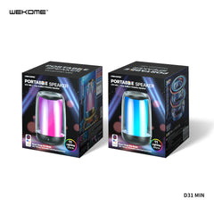 WEKOME (D31 MINI)YIMY BRILLIANT LED LUaMINOUS WIRELESS SPEAKER(V5.0)