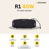 SOUNARC R1 40W Portable Speaker