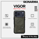 Skinarma - Vigor Magsafe Case For iPhone 17 Pro Max - Forest
