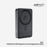 ACEFAST - M11 10000mAh PD Magnetic Wireless Fast Charging Power Bank (30W) - Black