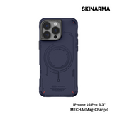 Skinarma iPhone 16 Pro 6.3" Mecha (Mag-Charge) Case - Navy Blue
