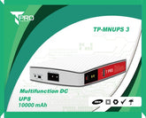T PRO TP-MNUPS 3 10000MAH MULTIFUNCTION DC UPS (18W)