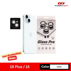 GADGET MAX Glass Pro Camera Lens Protection Glass for iPhone 15 / 15 Plus