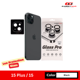 GADGET MAX Glass Pro Camera Lens Protection Glass for iPhone 15 / 15 Plus