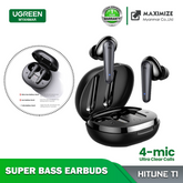 Ugreen WS111 HITUNE T1 4mic True Wireless Earbud - Black