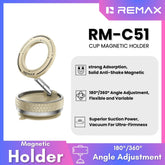 REMAX RM-C51 CUP MAGNETIC HOLDER- Beige