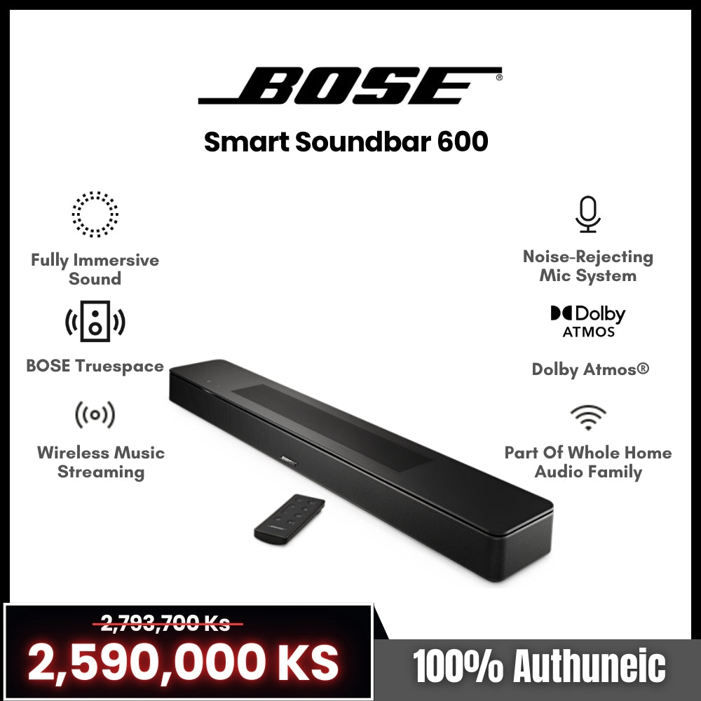新品未開封Smart Soundbar 600 Captivating Sound Experience | Bose Smart Soundbar 600