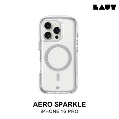 LAUT AERO SPARKLE case for iPhone 16 Pro