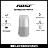 BOSE - Soundlink Revolve II Bluetooth Speaker - Silver