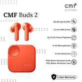 NOTHING - CMF Buds 2 - Orange