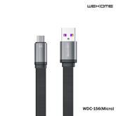 WK WDC-156 KINGKONG SERIES 2 6A SUPER FAST CHARGING DATA CABLE (1.5M)(6A), Micro Cable -Black