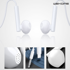 WEKOME YA01 3.5MM UPINE SERIES WIRED EARPHONE (1.2M), Quality Wired Earphone
