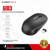 GADGET MAX GI03 WIRELESS MOUSE (2.4G WIRELESS), Wireless Mouse, Computer Accessories