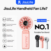 JisuLife - Handheld Fan Life 7 ( 5000mAh ) - Pink