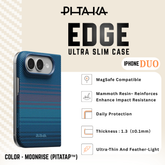 PITAKA - iPhone Duo Case (Edge Series) - Back Case Only - Moonrise