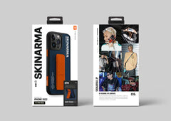 Skinarma iPhone 14 Pro (6.1") Gyo Series Leatherette Bumper - OLIVE