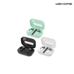 WK VA06 VANGUARD SERIES COLORFUL CASSETTE WIRELESS EARBUDS-White