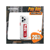 Skinarma iPhone 15 Pro APEX Clear Case (Red)